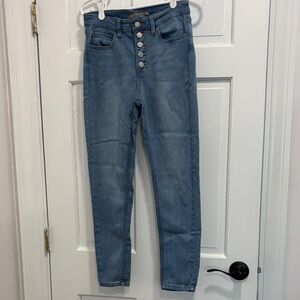 Just USA High Rise Jeans - Light Blue
